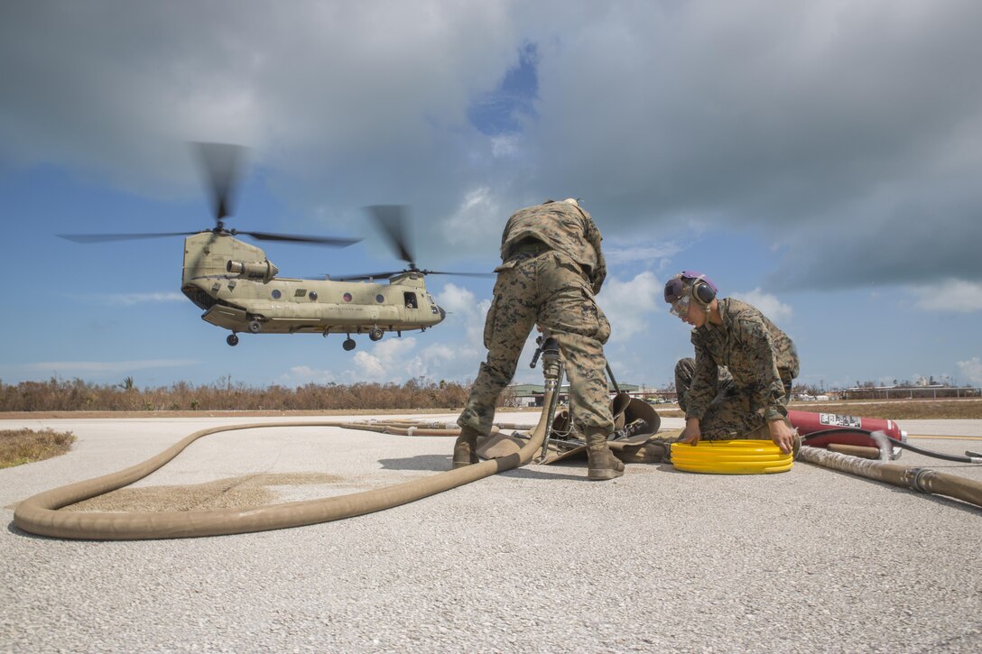 MWSS-473 FARP operations in wake of Hurricane Irma