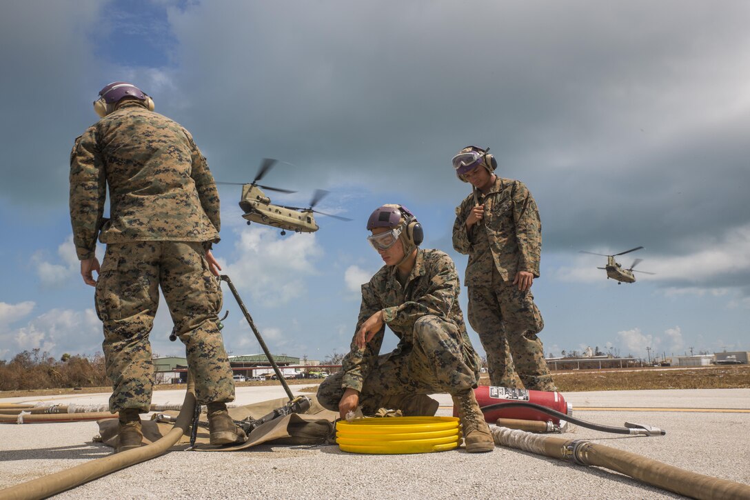 MWSS-473 FARP operations in wake of Hurricane Irma