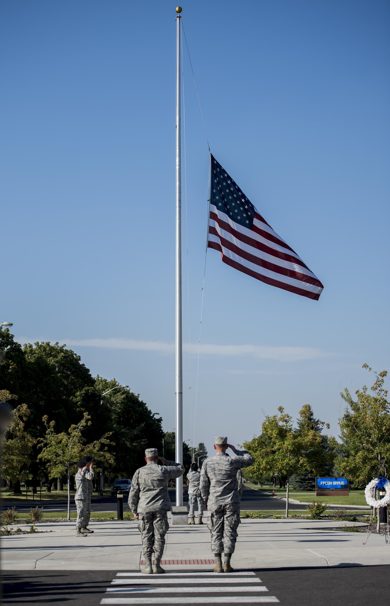 Fairchild conducts 9/11 and National POW/MIA retreat ceremonies