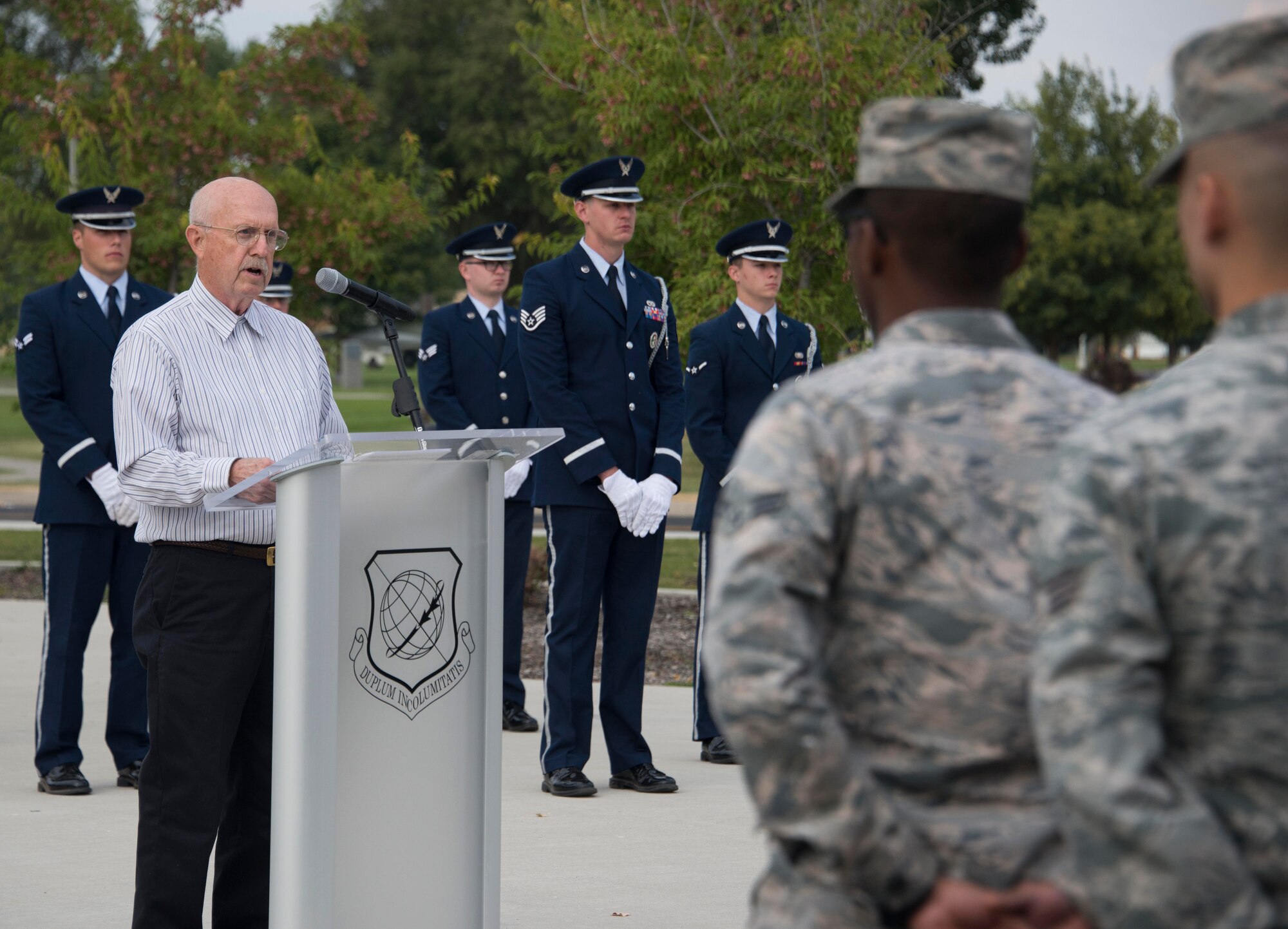 Fairchild conducts 9/11 and National POW/MIA retreat ceremonies