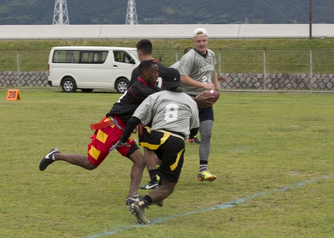 MAG-12 secures the 2017 Fall Classic football game