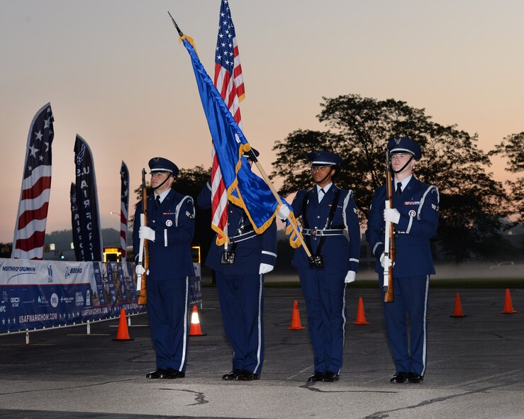 Scenes from the 2017 Air Force Marathon