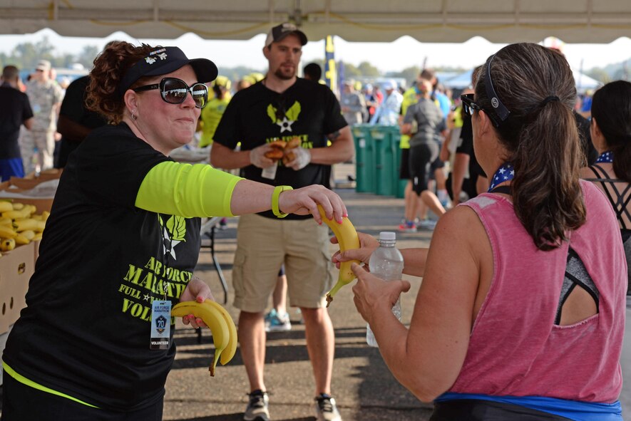 Scenes from the 2017 Air Force Marathon