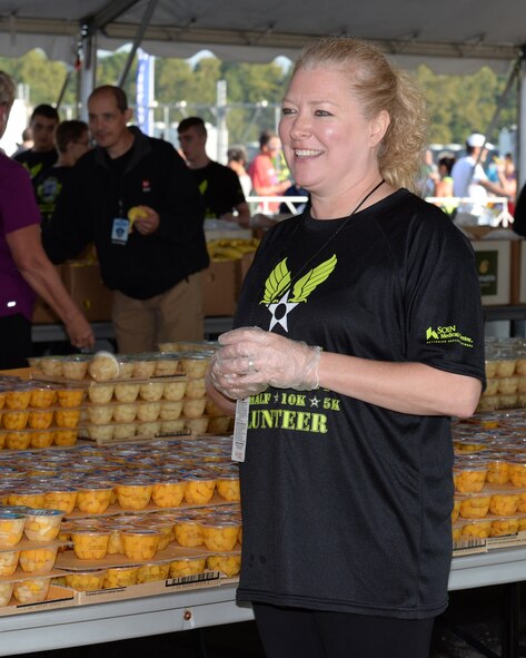 Scenes from the 2017 Air Force Marathon