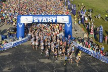 Scenes from the 2017 Air Force Marathon