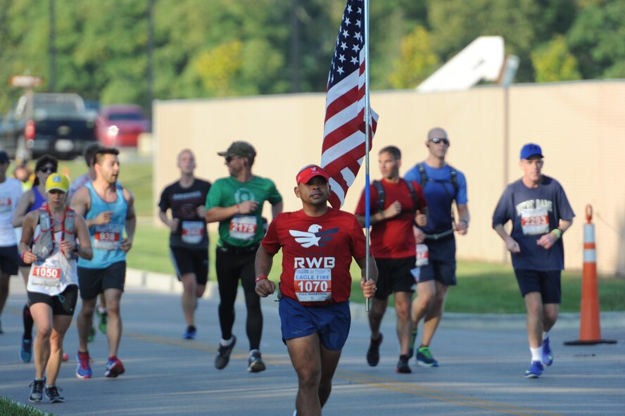 Scenes from the 2017 Air Force Marathon