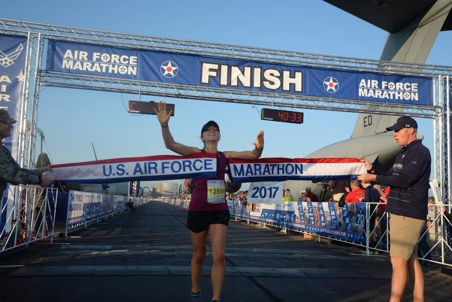 Scenes from the 2017 Air Force Marathon