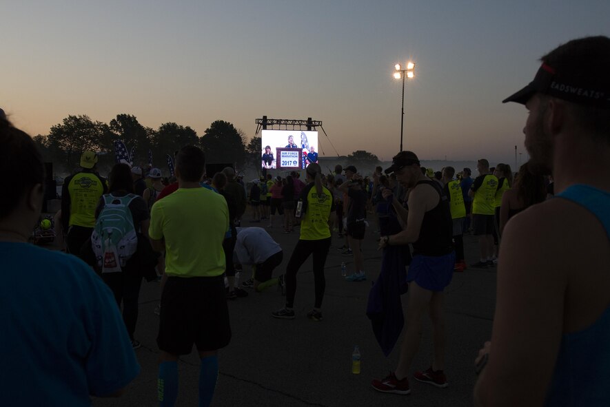 Scenes from the 2017 Air Force Marathon