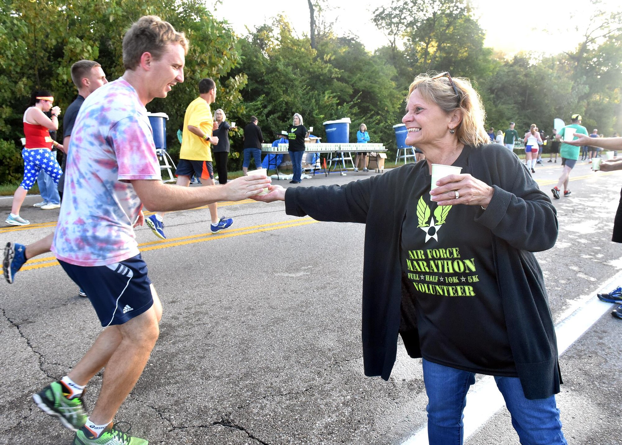 Scenes from the 2017 Air Force Marathon