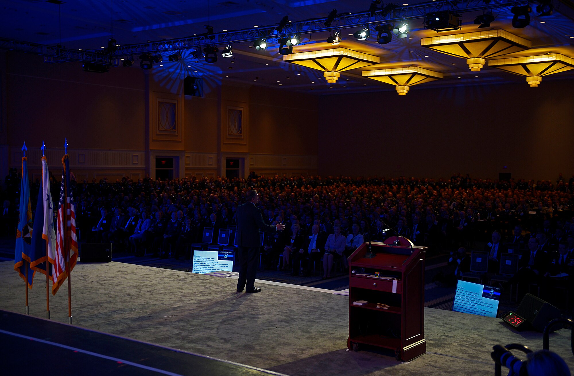 Air Force Chief of Staff delivers Air Force Update at ASC17