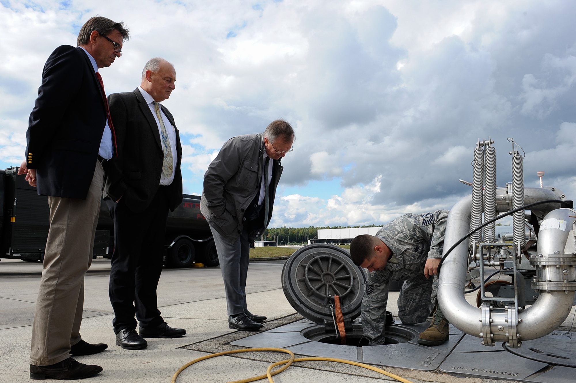 The Central Europe Pipeline System is the largest of the NATO pipeline systems and is designed and managed to meet operational requirements in Central Europe. The NATO Pipeline Tour precedes the 60th anniversary of the CEPS, which will occur in 2018.