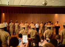 JB Charleston Navy promotees transition to Senior NCO’s