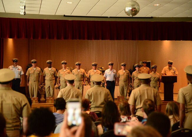 JB Charleston Navy promotees transition to Senior NCO’s