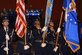 Tinker Air Force Base Honor Guard presents the colors to kick off the Air Force Ball on Sept. 16, 2017. The event celebrated both the 70th birthday of the Air Force and the 75th anniversary of Tinker Air Force Base.