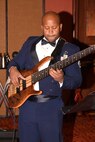 Staff Sgt. Henry C. Roberson III, OPS Rep and bassist with The Band of the West's "Velocity Combo."