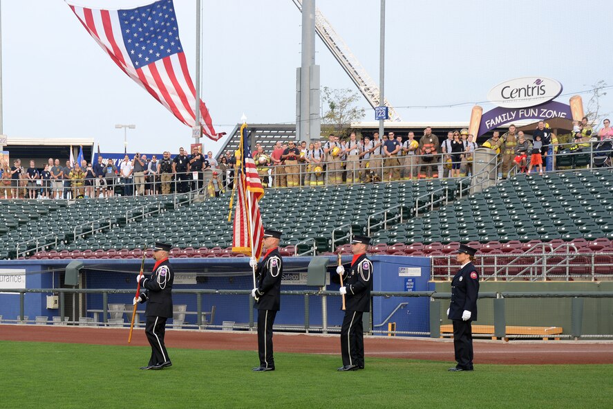 Offutt firefighters join others for 9/11 memorial
