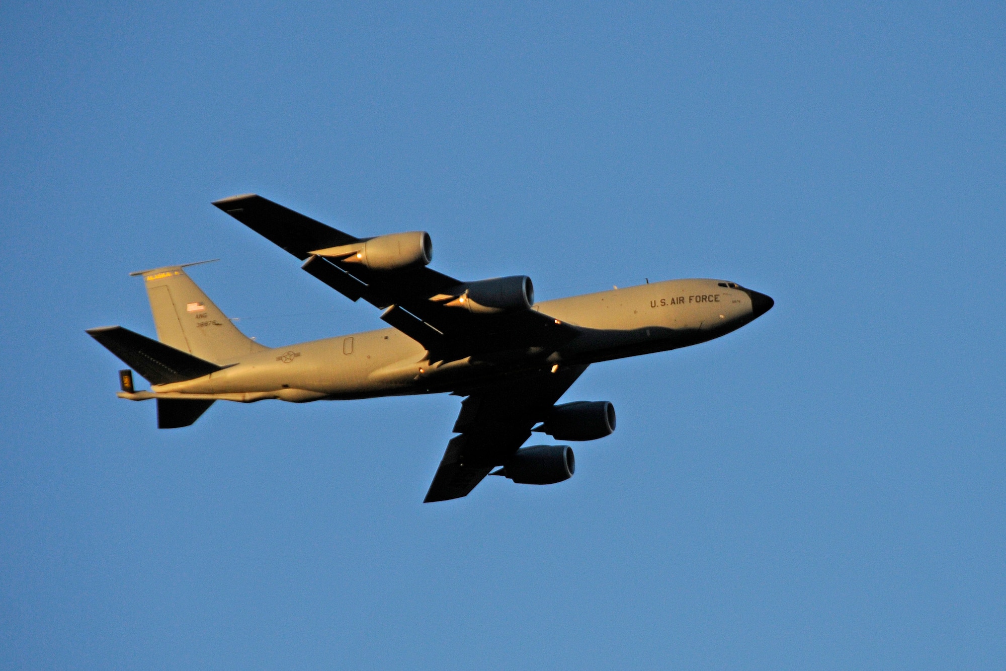 KC-135R Stratotanker assigned to the 168th Operations Group, 168th Wing, Alaska Air National Guard.