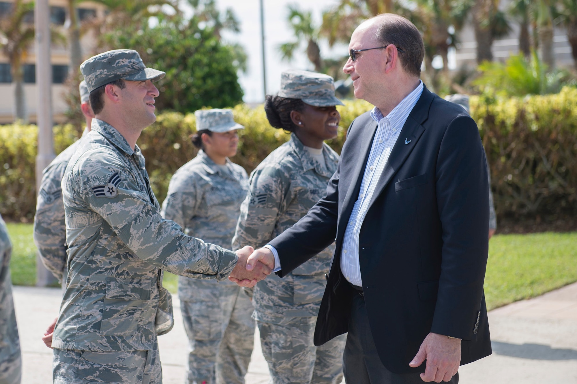 Under Secretary of the Air Force, Matthew Donovan visits Patrick Air Force Base