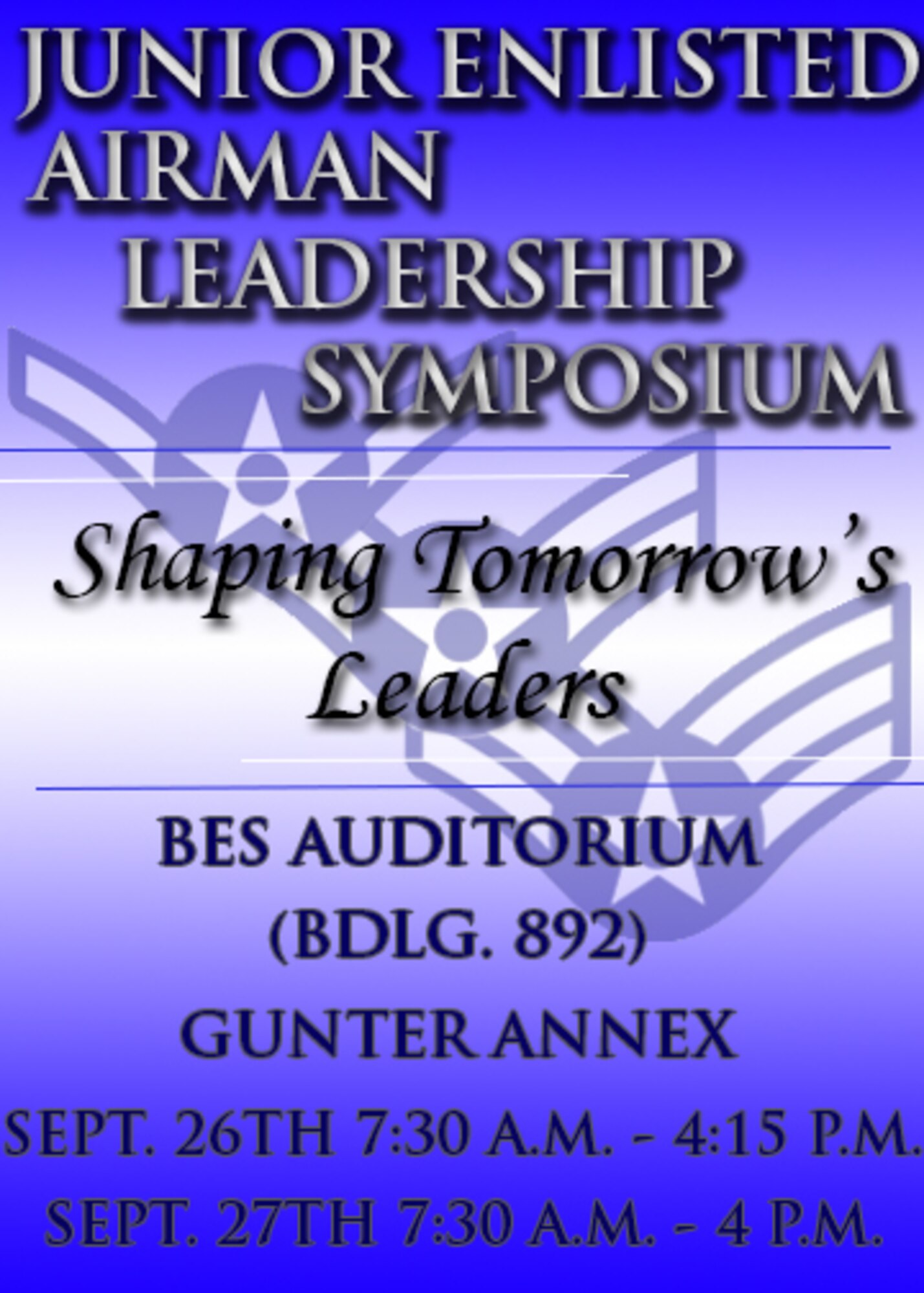 Maxwell hosts two-day junior enlisted symposium