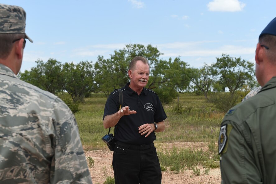 Dyess senior leaders tour Lawn Atlas Missile Base