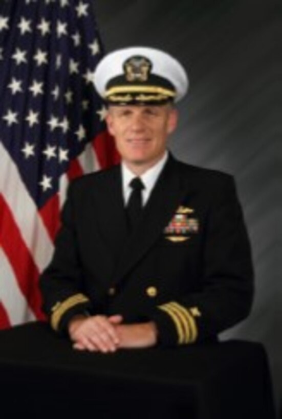 United States Navy Supply Corps Cmdr. Christopher R. Zegley