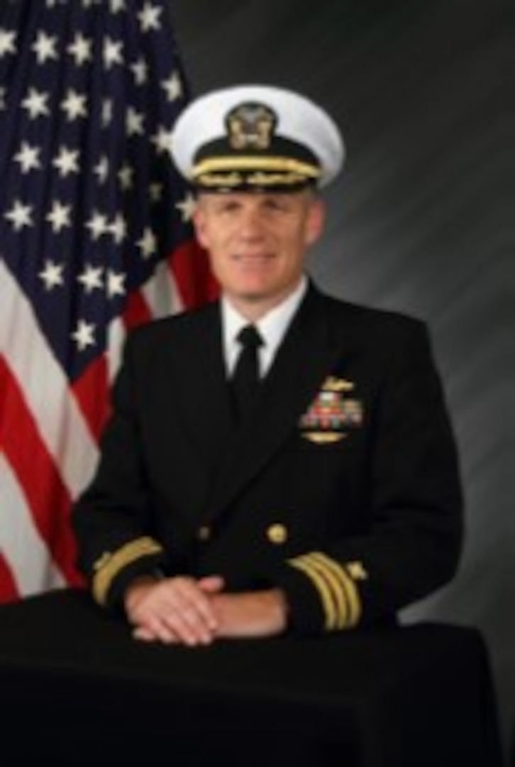 United States Navy Supply Corps Cmdr. Christopher R. Zegley