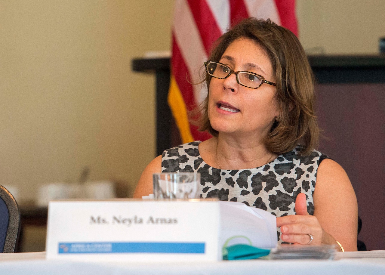 Neyla Arnas, senior research fellow at National Defense University’s Center for Applied Strategic Learning, discusses the benefits of fully including women in peace negotiations and post-conflict peacekeeping efforts.