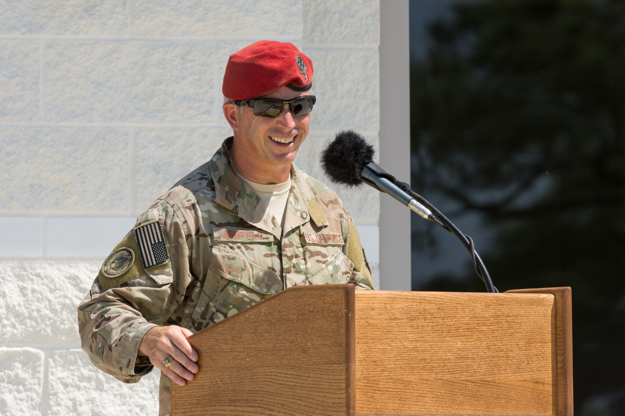 Brig. Gen. Robert Armfield Retirement ceremony