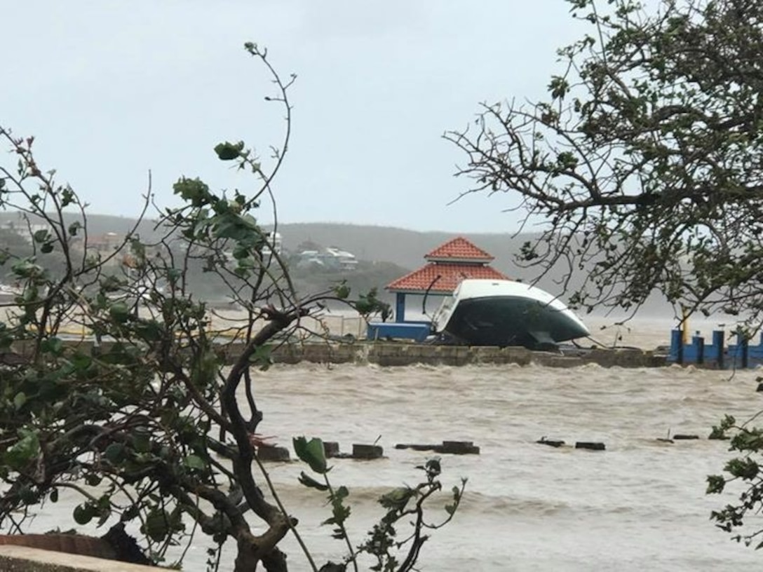 Damage to Puerto Rico from Hurricane Maria