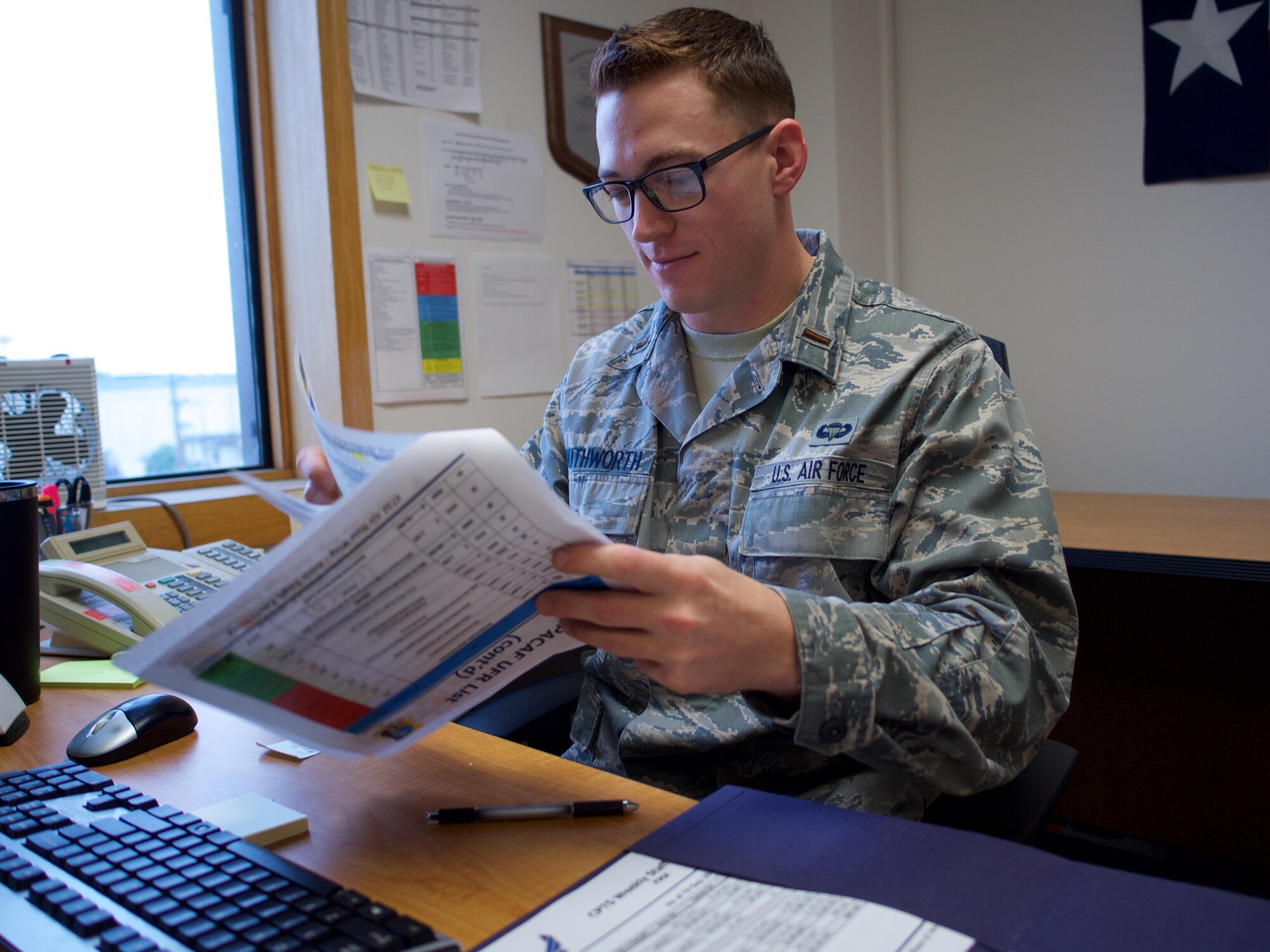 Comptroller officer reviews unfunded requirements