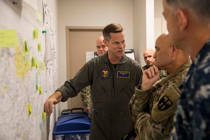 The Department of Defense is supporting the Federal Emergency Management Agency, the lead federal agency, in helping those affected by Hurricane Maria to minimize suffering and is one component of the overall whole-of-government response effort