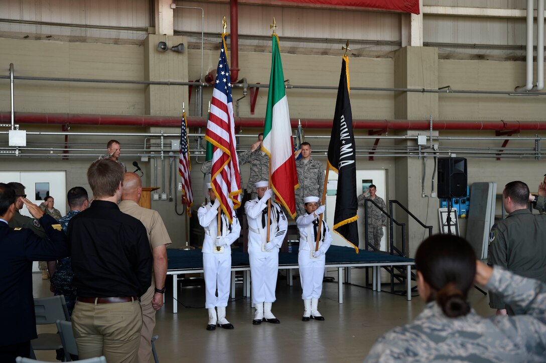324th Expeditionary Reconnaissance Squadron change of command ceremony