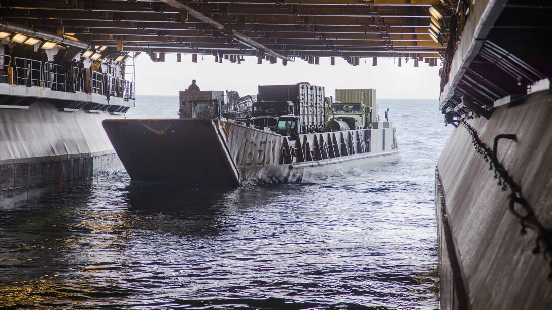 U.S. Marines, Sailors depart USS Kearsarge to support Hurricane Maria relief efforts