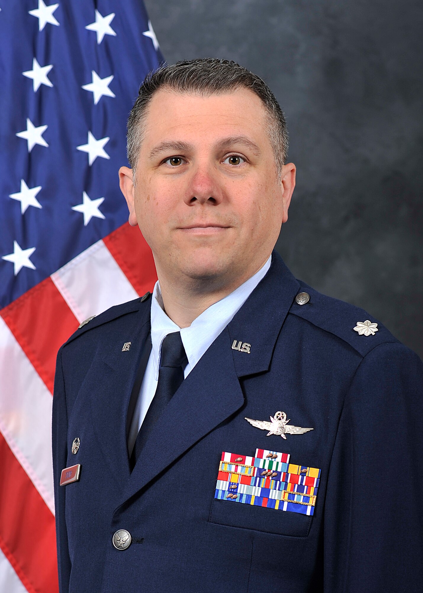 Lt. Col. Thomas Stady, 60th Communication Squadron Commander, official photo.