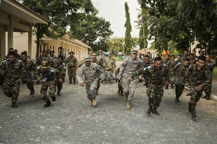 Idaho Guard engages with partners in Royal Cambodian Forces