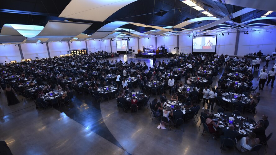 Team Dyess, Abilene community leaders attend 70th anniversary AF Ball