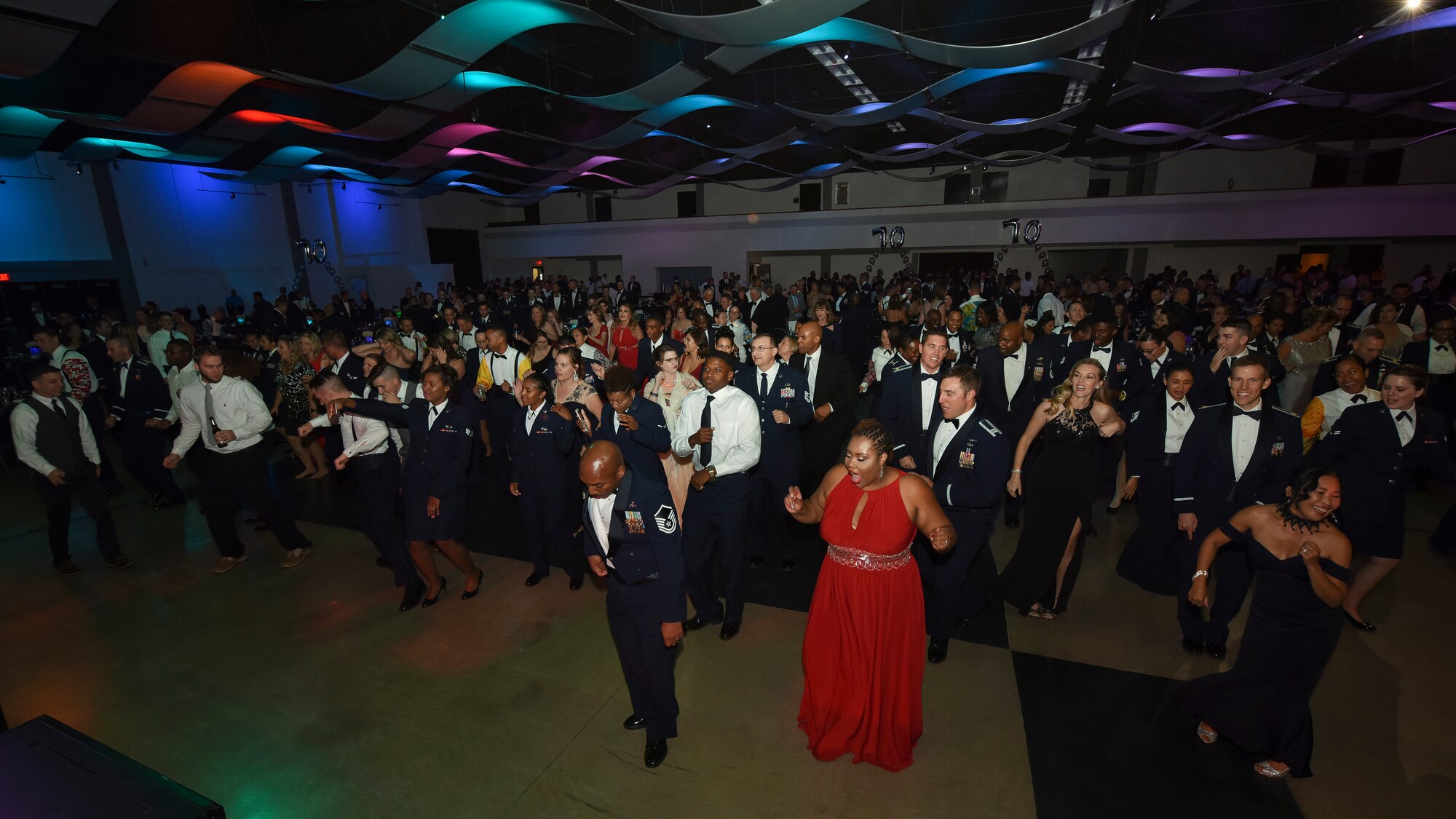 Team Dyess, Abilene community leaders attend 70th anniversary AF Ball