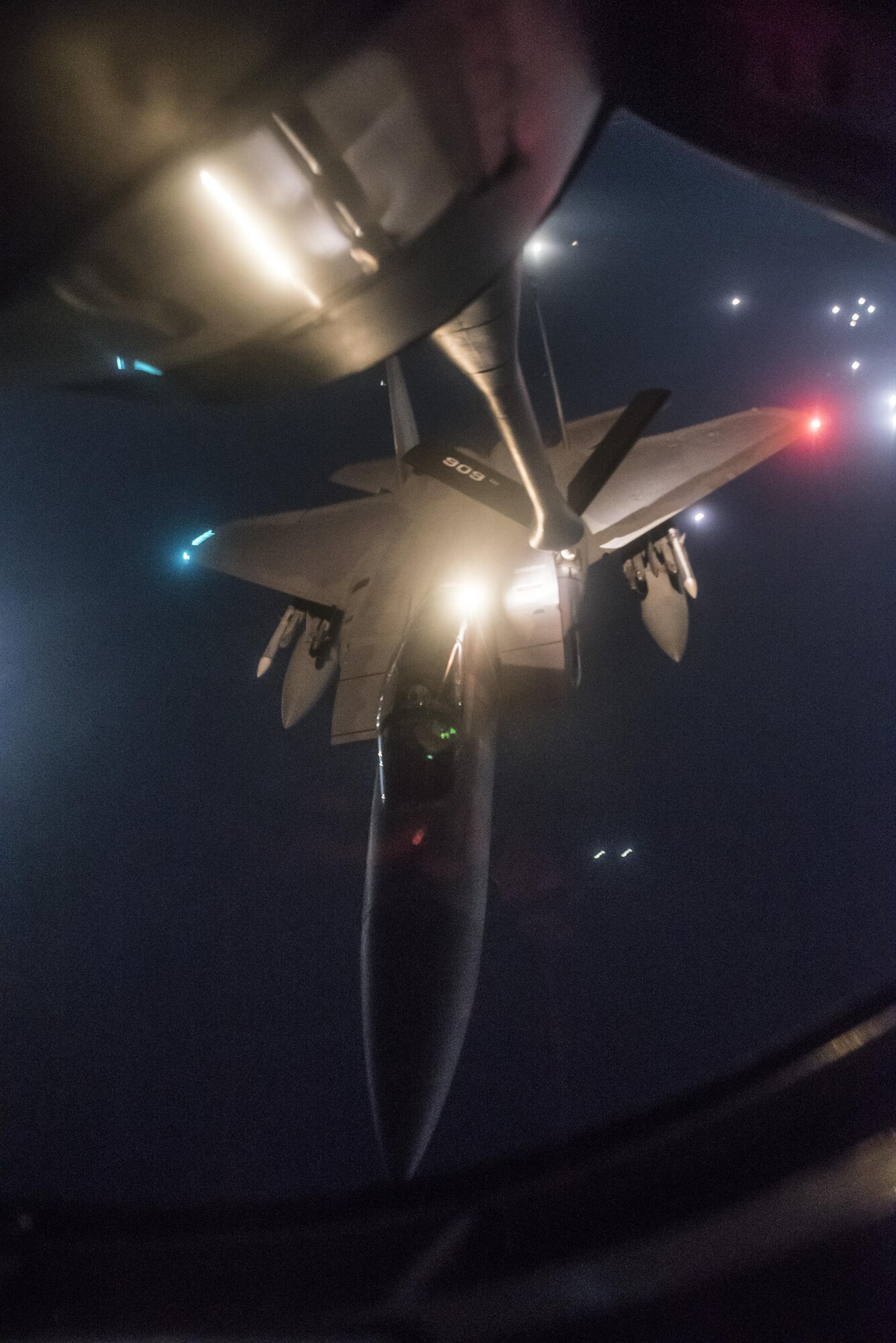 U.S. Bombers, Fighters Fly in International Airspace East of North Korea