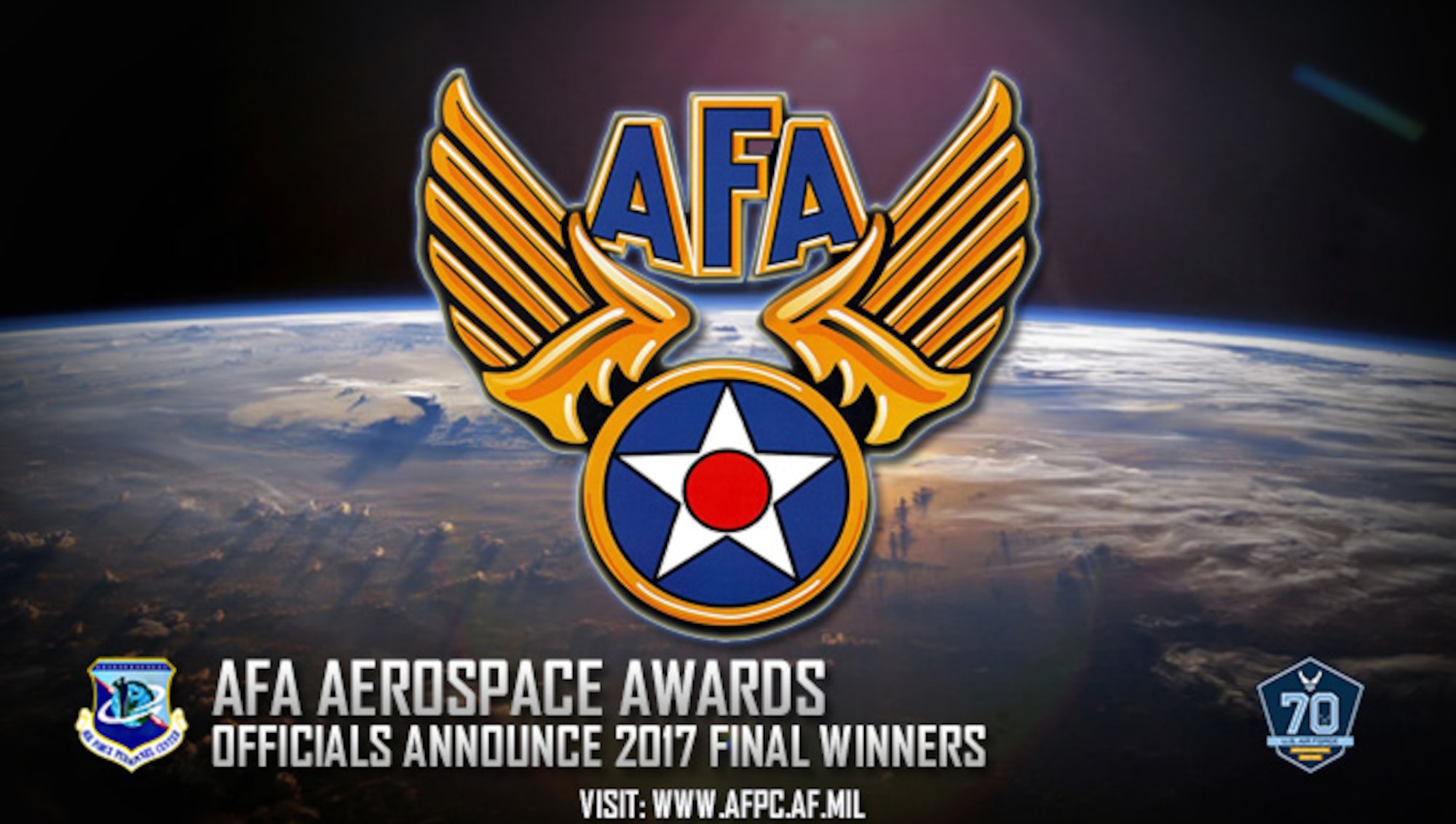 AFA Aerospace Awards; officials announce 2017 final winners