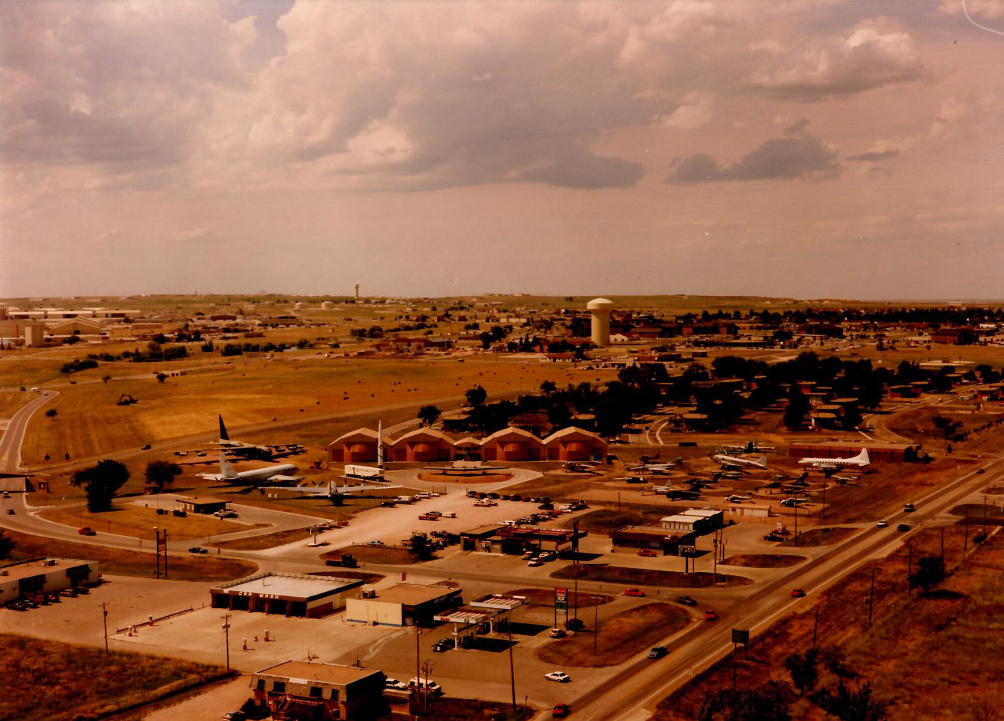 An image from 1989of the South Dakota Air and Space Museum when it first opened in Box Elder, S.D. Since the museum opened there have been multiple changes to the facility, additional displays have been installed and more changes are fourth coming as the Adopt-A-Plane Program is implemented. (Courtesy photo)