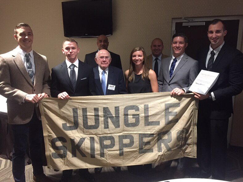 Dyess Airmen speak with 317th Airlift Group veterans