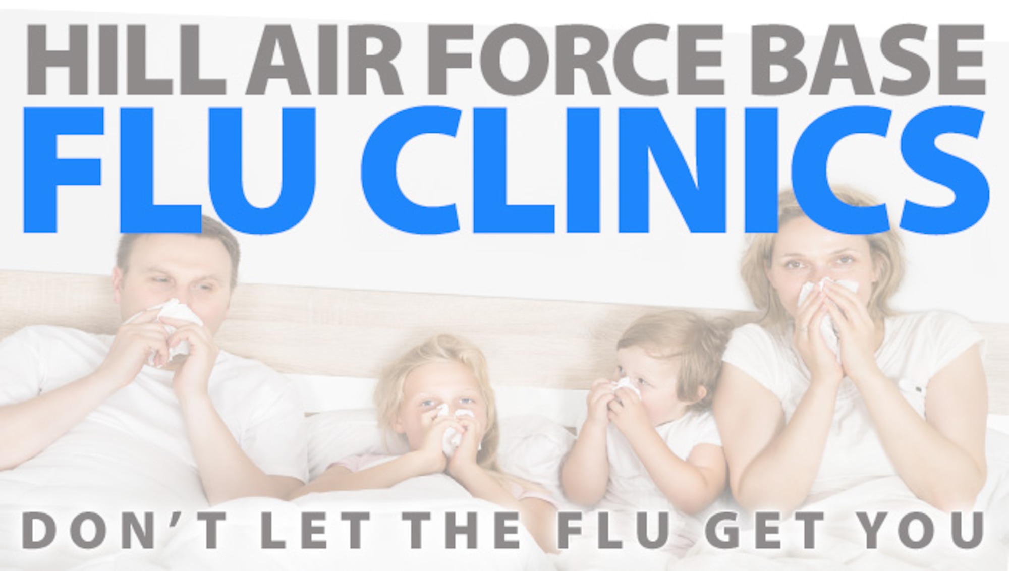 Vaccination health clinics available on Hill AFB