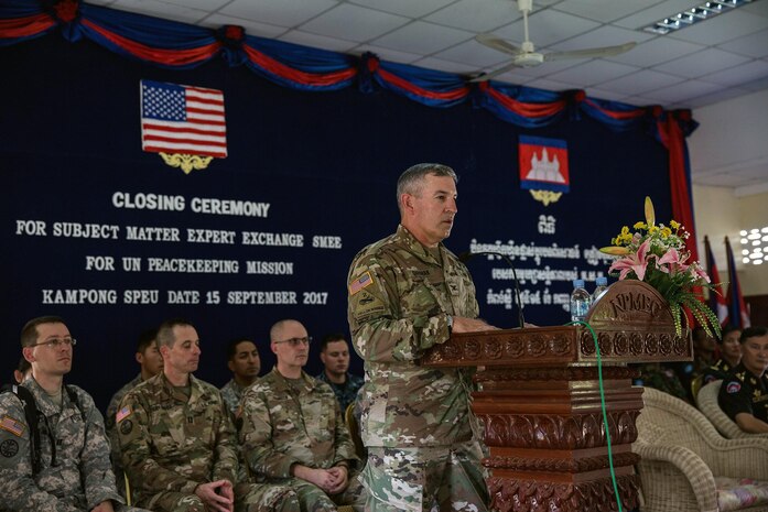 Idaho National Guard builds bridges with Royal Cambodian Armed Forces