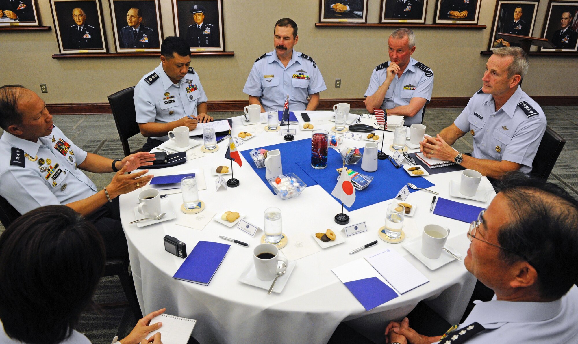 COMPACAF meets with Pacific Air Chiefs