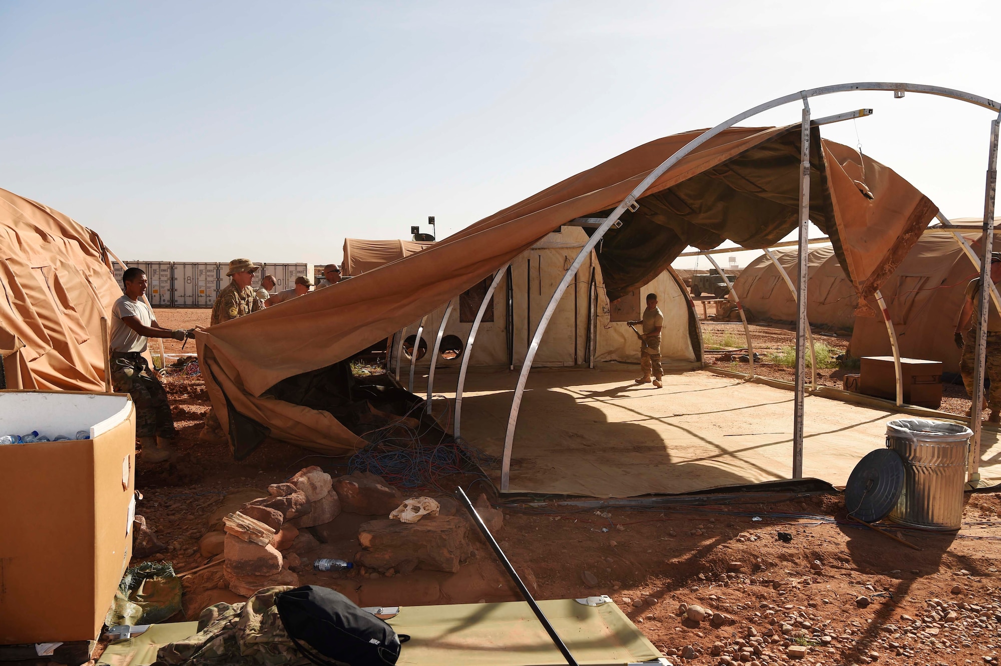 Air Base 201 at Agadez moves for FLEXIT