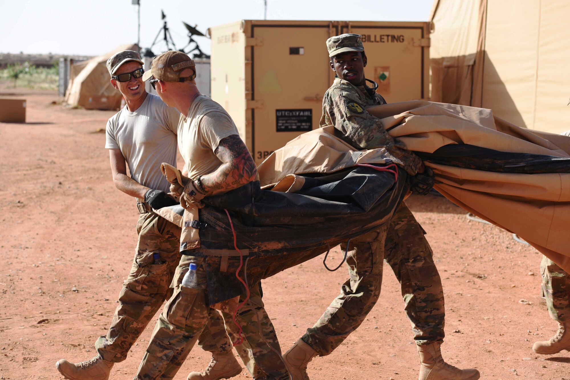 Air Base 201 at Agadez moves for FLEXIT