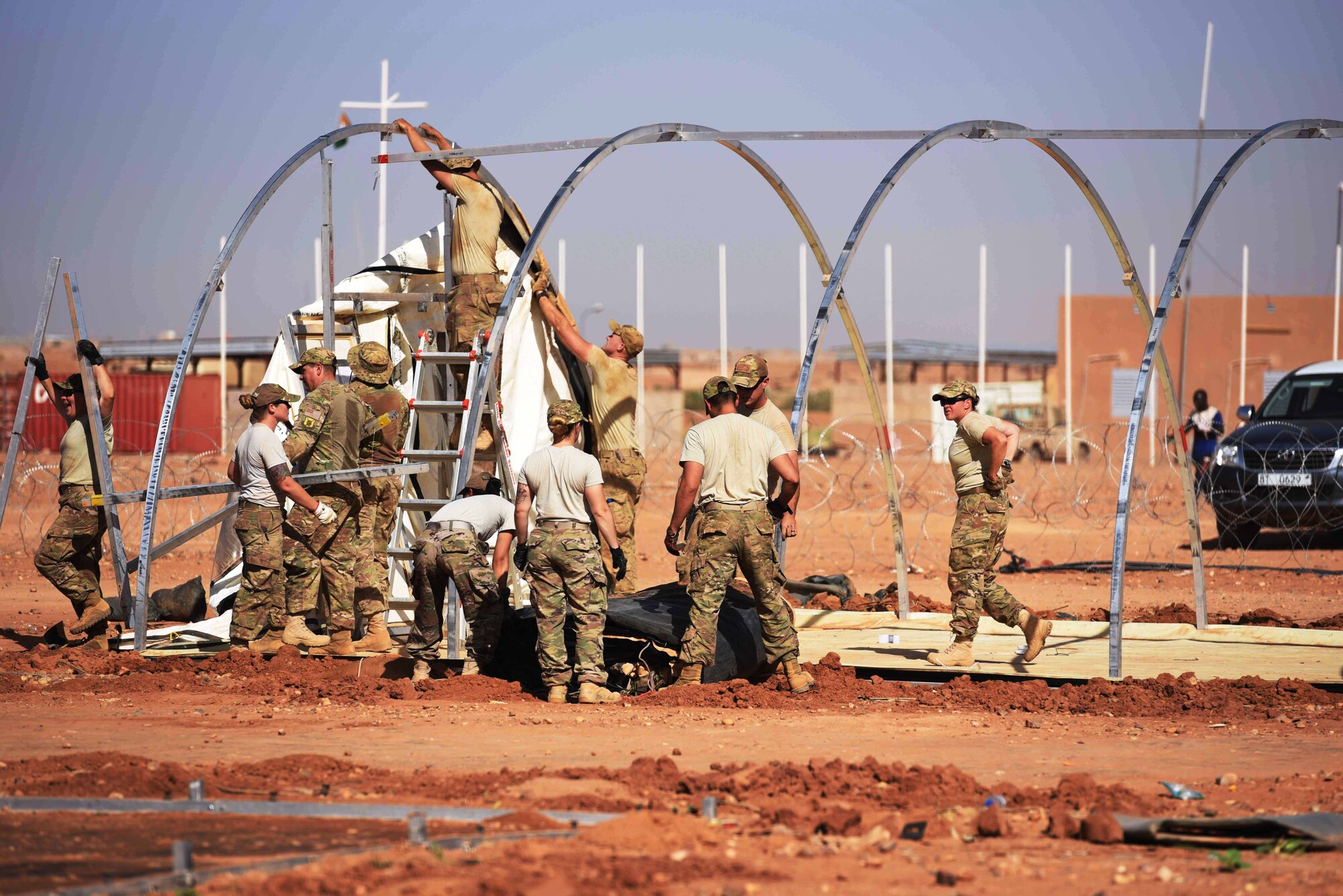 Air Base 201 at Agadez moves for FLEXIT