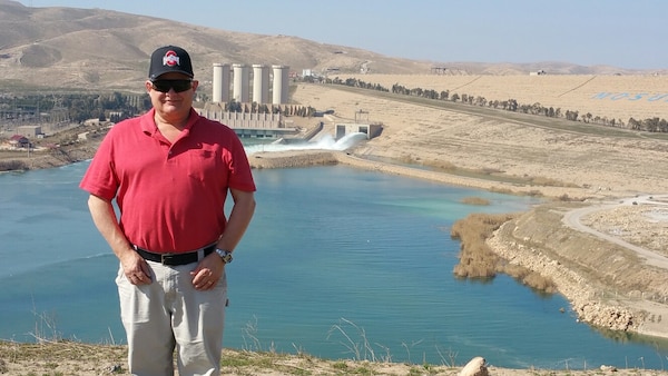 Steve Zalis, Louisville District supervisor engineer, served overseas and played a critical role serving with the Mosul Dam Task Force.