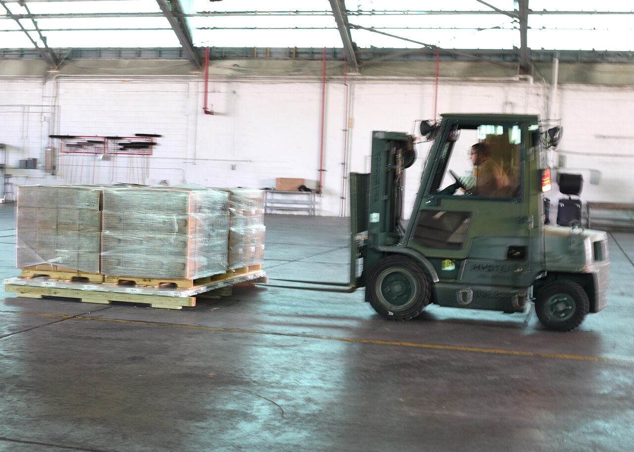 Savannah Airmen moving relief supplies around the clock