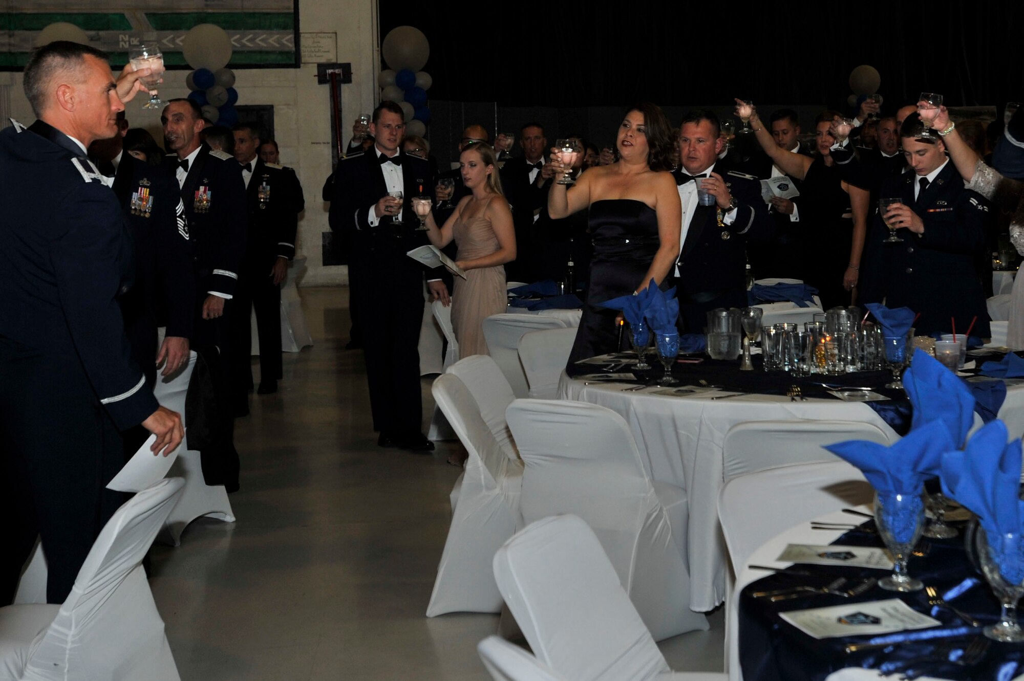 More than 300 military members, spouses and community members attended the event.